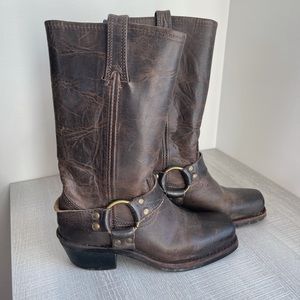 Frye 12R Harness Boots